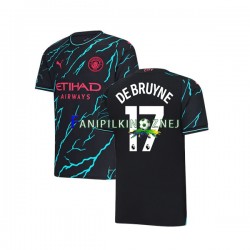 Koszulka Manchester City Kevin De Bruyne 17 2023-2024 Trzeci Krótkie Rękawy ,Męska