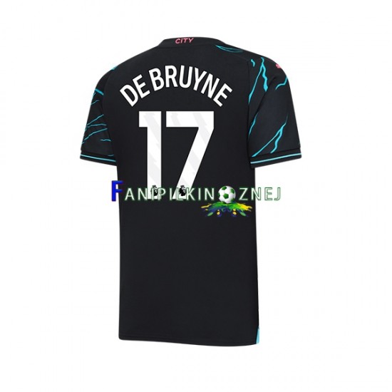 Koszulka Manchester City Kevin De Bruyne 17 2023-2024 Trzeci Krótkie Rękawy ,Męska