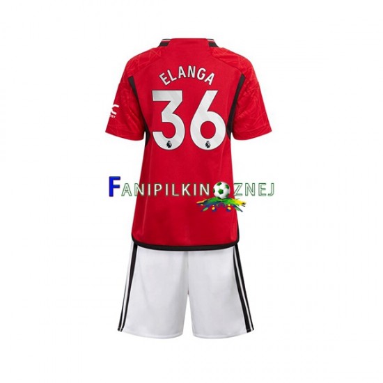 Koszulka Manchester United Anthony Elanga 36 2023-2024 Domowa Krótkie Rękawy ,Dziecięca Koszulka Manchester United Anthony Elanga 36 2023-2024 Domowa Krótkie Rękawy ,Dziecięca