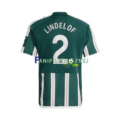 Koszulka Manchester United Lindelof 2 2023-2024 Wyjazdowa Krótkie Rękawy ,Męska