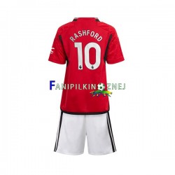 Koszulka Manchester United Marcus Rashford 10 2023-2024 Domowa Krótkie Rękawy ,Dziecięca
