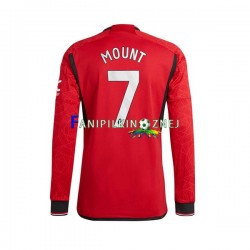 Koszulka Manchester United Mount 7 2023-2024 Domowa Długie Rękawy ,Męska