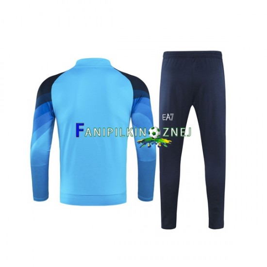 Napoli Niebieski Komplet Bluzy Treningowe 2023-2024