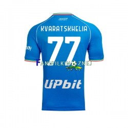 Koszulka Napoli Khvicha Kvaratskhelia 77 2023-2024 Domowa Krótkie Rękawy ,Męska
