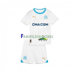 Koszulka Olympique Marsylia 2023-2024 Domowa Krótkie Rękawy ,Dziecięca