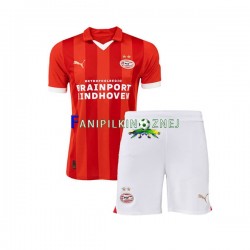 Koszulka PSV Eindhoven 2023-2024 Domowa Krótkie Rękawy ,Dziecięca
