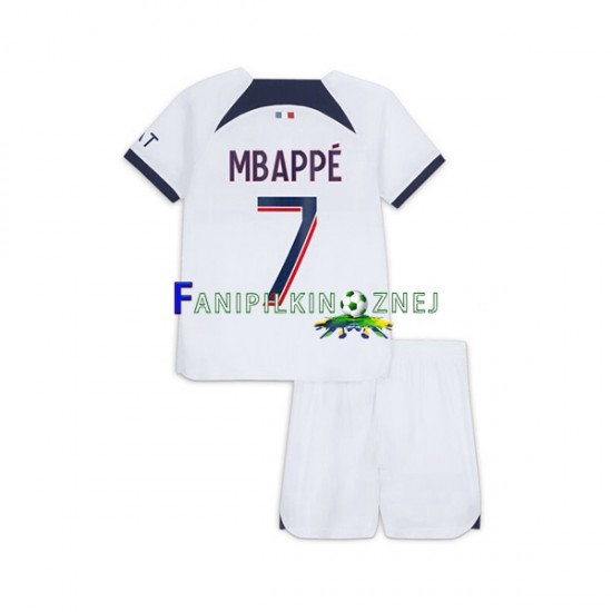 Koszulka Paris Saint-Germain Mbappé Kylian 7 2023-2024 Wyjazdowa Krótkie Rękawy ,Dziecięca Koszulka Paris Saint-Germain Mbappé Kylian 7 2023-2024 Wyjazdowa Krótkie Rękawy ,Dziecięca