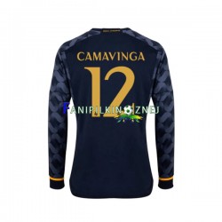 Koszulka Real Madryt EDUARDO CAMAVINGA 12 2023-2024 Wyjazdowa Długie Rękawy ,Męska