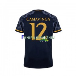 Koszulka Real Madryt EDUARDO CAMAVINGA 12 2023-2024 Wyjazdowa Krótkie Rękawy ,Męska