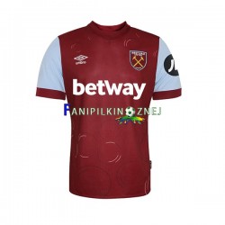 Koszulka West Ham United 2023-2024 Domowa Krótkie Rękawy ,Męska