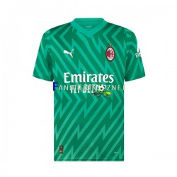 Koszulka AC Milan Mike Maignan 16 Bramkarska 2023-2024 Domowa Krótkie Rękawy ,Dziecięca