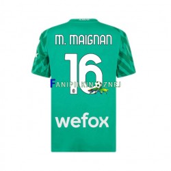 Koszulka AC Milan Mike Maignan 16 Bramkarska 2023-2024 Domowa Krótkie Rękawy ,Męska