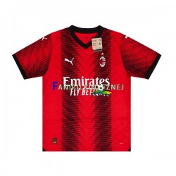Koszulka AC Milan 2023-2024 Domowa Krótkie Rękawy ,Męska