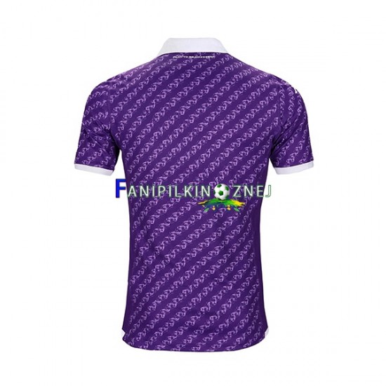 Koszulka Fiorentina 2023-2024 Domowa Krótkie Rękawy ,Męska