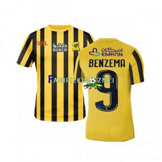 Koszulka Al-Ittihad FC Benzema 9 2022-2023 Domowa Krótkie Rękawy ,Męska Koszulka Al-Ittihad FC Benzema 9 2022-2023 Domowa Krótkie Rękawy ,Męska