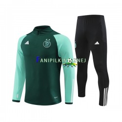 Reprezentacji Algierii Zielony Komplet Bluzy Treningowe 2023-2024