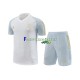 Reprezentacji Algierii Biały Koszulka treningowa i szorty 2023-2024