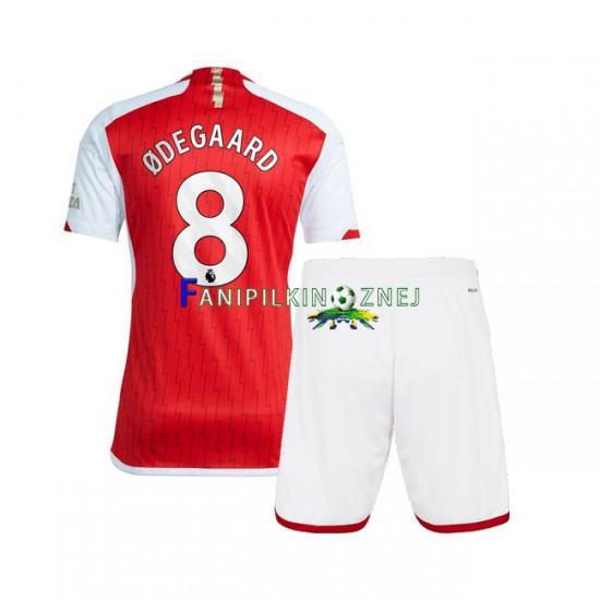 Koszulka Arsenal Martin Odegaard 8 2023-2024 Domowa Krótkie Rękawy ,Dziecięca
