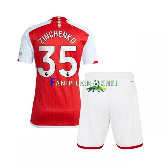 Koszulka Arsenal Oleksandr Zinchenko 35 2023-2024 Domowa Krótkie Rękawy ,Dziecięca Koszulka Arsenal Oleksandr Zinchenko 35 2023-2024 Domowa Krótkie Rękawy ,Dziecięca