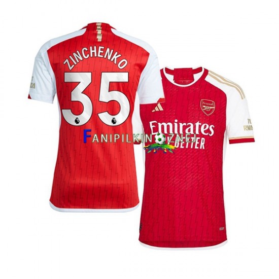 Koszulka Arsenal Oleksandr Zinchenko 35 2023-2024 Domowa Krótkie Rękawy ,Męska Koszulka Arsenal Oleksandr Zinchenko 35 2023-2024 Domowa Krótkie Rękawy ,Męska
