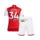 Koszulka Arsenal Xhaka 34 2023-2024 Domowa Krótkie Rękawy ,Dziecięca Koszulka Arsenal Xhaka 34 2023-2024 Domowa Krótkie Rękawy ,Dziecięca
