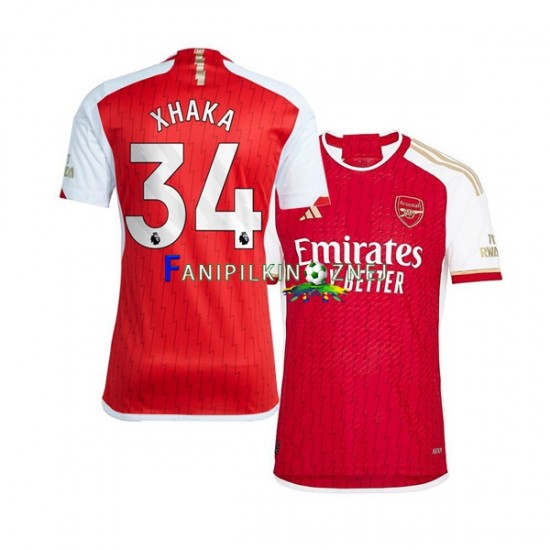 Koszulka Arsenal Xhaka 34 2023-2024 Domowa Krótkie Rękawy ,Męska Koszulka Arsenal Xhaka 34 2023-2024 Domowa Krótkie Rękawy ,Męska