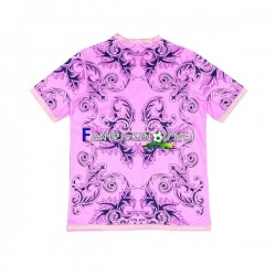 Koszulka Reprezentacji Włoch Różowy Versace 2023-2024 Krótkie Rękawy ,Męska