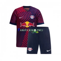 Koszulka RB Leipzig 2023-2024 Wyjazdowa Krótkie Rękawy ,Dziecięca