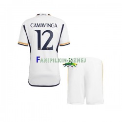 Koszulka Real Madryt Camavinga 12 2023-2024 Domowa Krótkie Rękawy ,Dziecięca