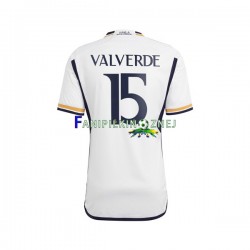 Koszulka Real Madryt Federico Valverde 15 2023-2024 Domowa Krótkie Rękawy ,Męska