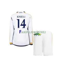 Koszulka Real Madryt JOSELU 14 2023-2024 Domowa Długie Rękawy ,Dziecięca