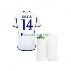 Koszulka Real Madryt JOSELU 14 2023-2024 Domowa Krótkie Rękawy ,Dziecięca