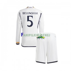 Koszulka Real Madryt Jude Bellingham 5 2023-2024 Domowa Długie Rękawy ,Dziecięca