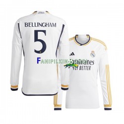 Koszulka Real Madryt Jude Bellingham 5 2023-2024 Domowa Długie Rękawy ,Męska