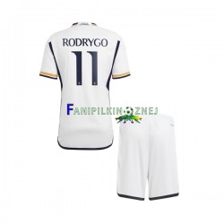 Koszulka Real Madryt Rodrygo Goes 11 2023-2024 Domowa Krótkie Rękawy ,Dziecięca