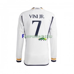 Koszulka Real Madryt Vinicius Junior 7 2023-2024 Domowa Długie Rękawy ,Męska
