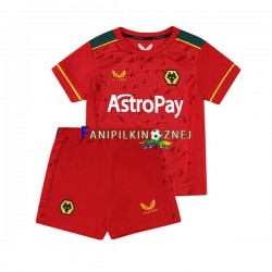 Koszulka Wolverhampton Wanderers 2023-2024 Wyjazdowa Krótkie Rękawy ,Dziecięca