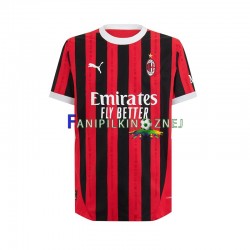 Koszulka AC Milan 2024-2025 Domowa Krótkie Rękawy ,Męska