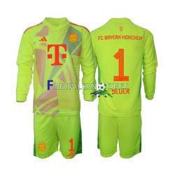 Koszulka Bayern Monachium Manuel Neuer 1 Bramkarska 2024-2025 Domowa Długie Rękawy ,Dziecięca