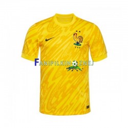 Koszulka Reprezentacji Francji Bramkarska ME 2024 Domowa Krótkie Rękawy ,Męska