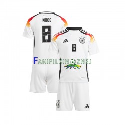 Koszulka Reprezentacji Niemiec Toni Kroos 8 ME 2024 Domowa Krótkie Rękawy ,Dziecięca