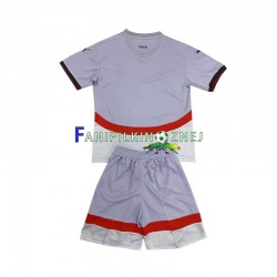 Koszulka Reprezentacji Islandii 2024 Wyjazdowa Krótkie Rękawy ,Dziecięca