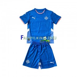 Koszulka Reprezentacji Islandii 2024 Domowa Krótkie Rękawy ,Dziecięca