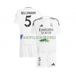 Koszulka Real Madryt Jude Bellingham 5 2024-2025 Domowa Krótkie Rękawy ,Dziecięca