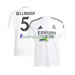 Koszulka Real Madryt Jude Bellingham 5 2024-2025 Domowa Krótkie Rękawy ,Męska