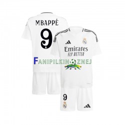 Koszulka Real Madryt Kylian Mbappé 9 2024-2025 Domowa Krótkie Rękawy ,Dziecięca