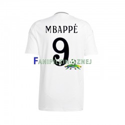 Koszulka Real Madryt Kylian Mbappé 9 2024-2025 Domowa Krótkie Rękawy ,Męska
