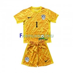 Koszulka Reprezentacji Słowenii Jan Oblak 1 Bramkarska ME 2024 Domowa Krótkie Rękawy ,Dziecięca