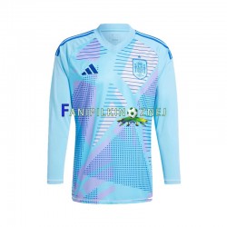 Koszulka Reprezentacji Hiszpanii Bramkarska ME 2024 Wyjazdowa Długie Rękawy ,Męska
