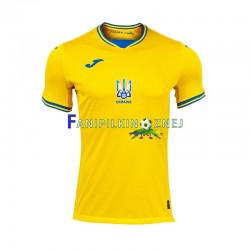 Koszulka Reprezentacji Ukrainy ME 2024 Domowa Krótkie Rękawy ,Męska
